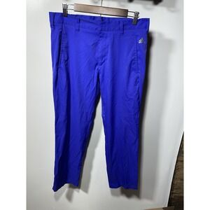 Adidas Golf Performance Pants Mens 32x30 Lightweight Polyester 3 Stripe